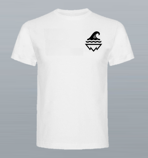 camiseta de viaje blanca real travel